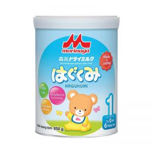 Sữa Morinaga Hagukumi số 1 Nhật Bản 850g (Cho bé 0 - 6 tháng).